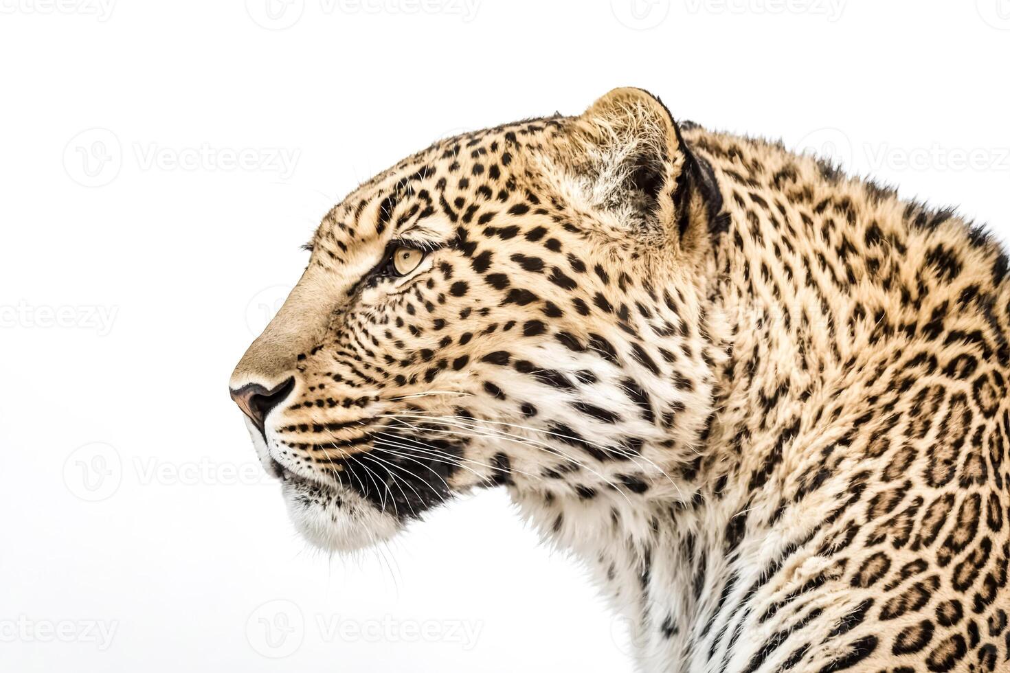 Close-up of a Leopard's Head photo