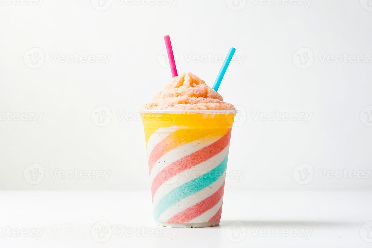 Colorful Swirl Smoothie photo