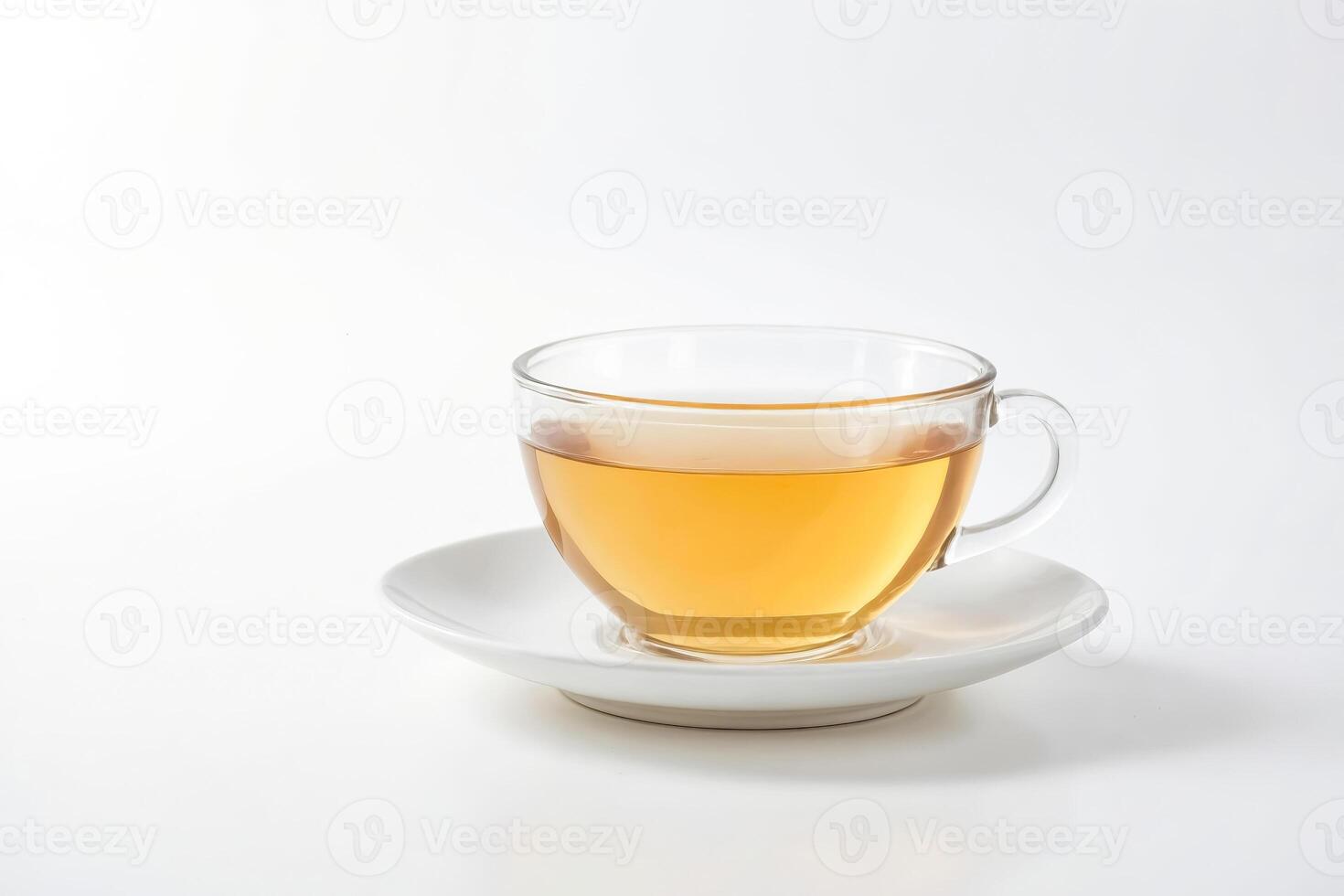 A Cup of Tea on a White Background photo