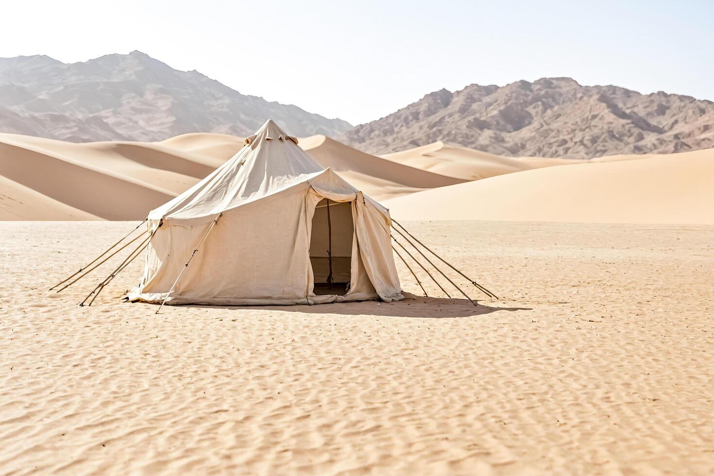 Tent in the Desert photo