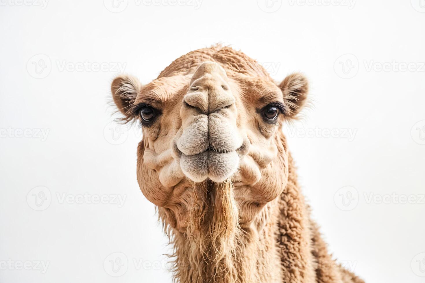Close Up Of A Camel's Face photo
