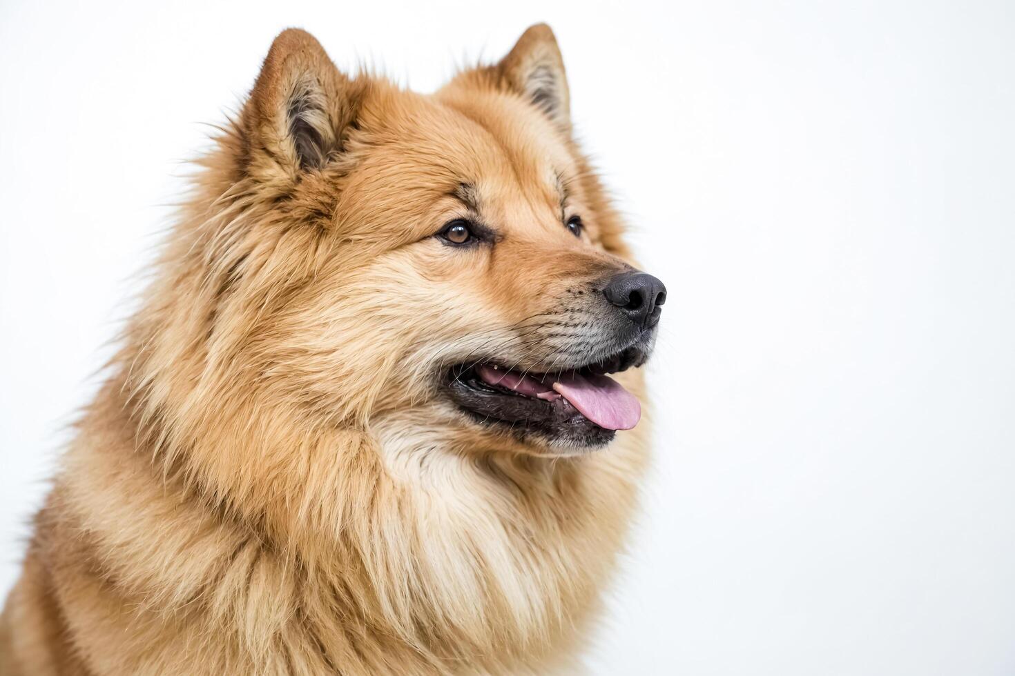 Portrait of a Golden Retriever Dog photo