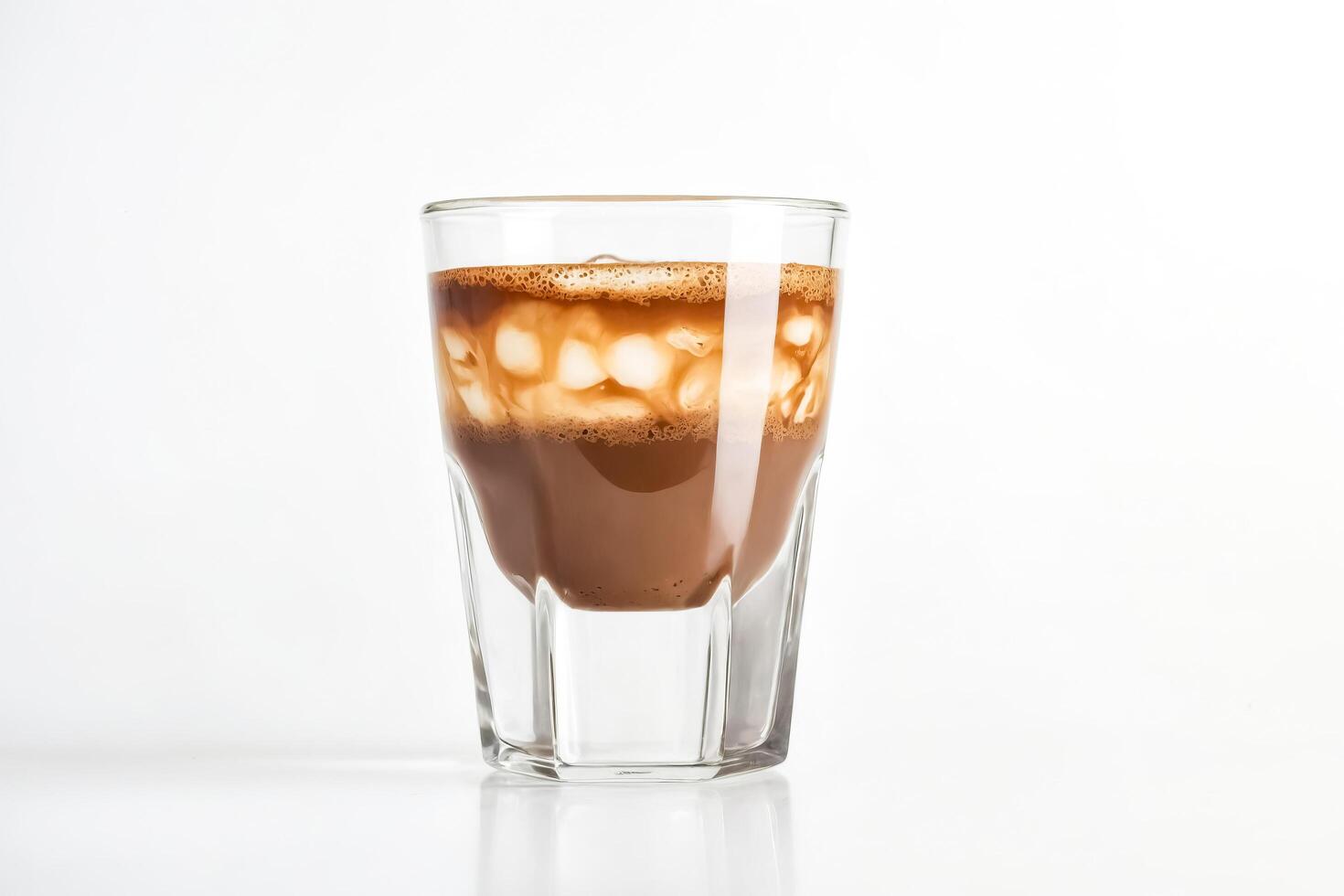 Glass of Iced Coffee photo