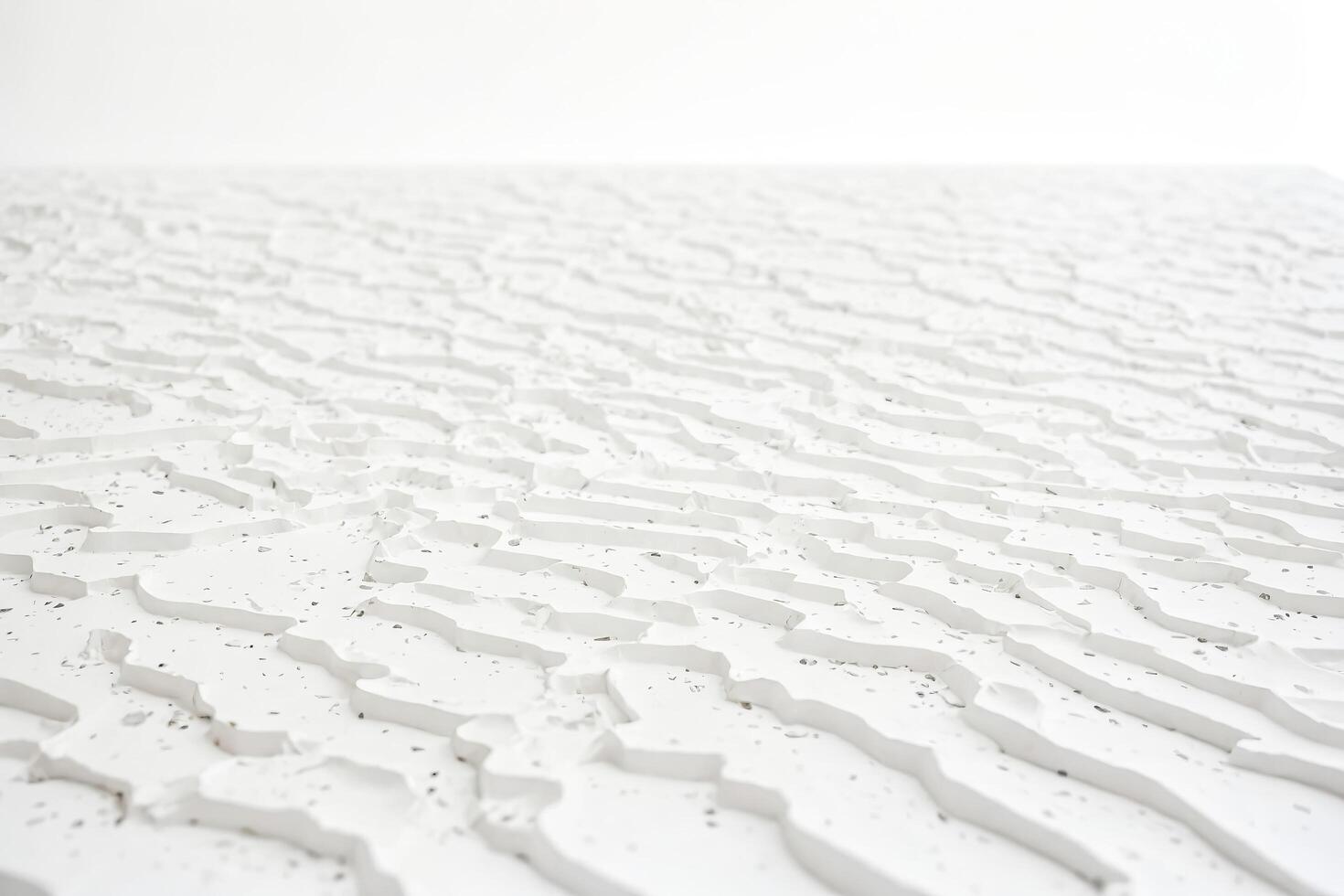 Abstract White Wavy Texture photo