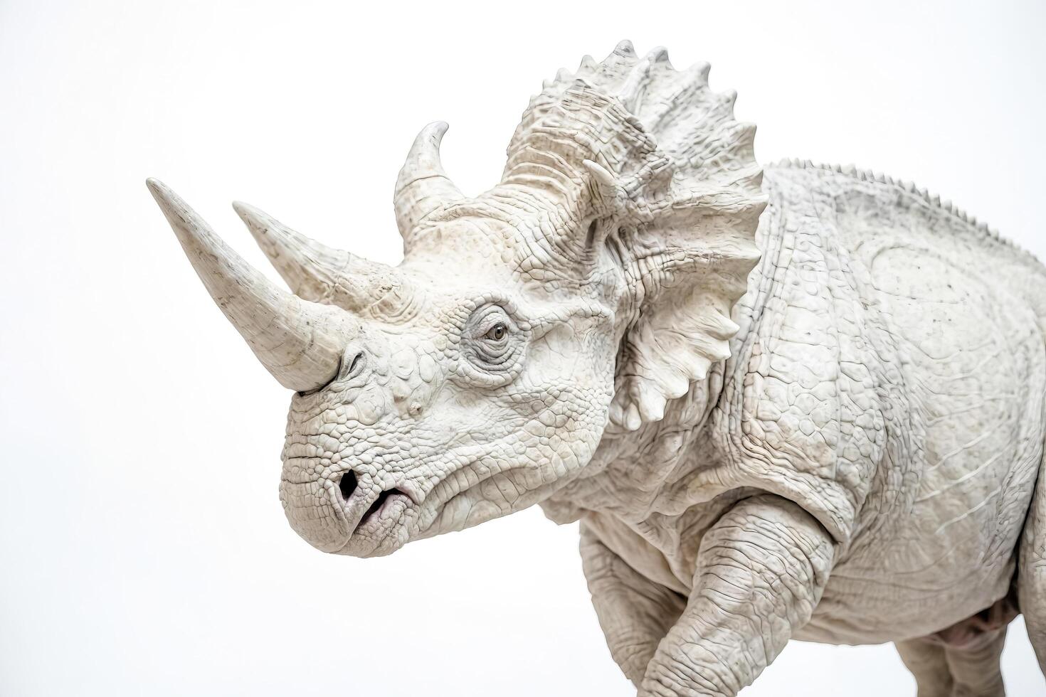 White Rhino Close Up photo
