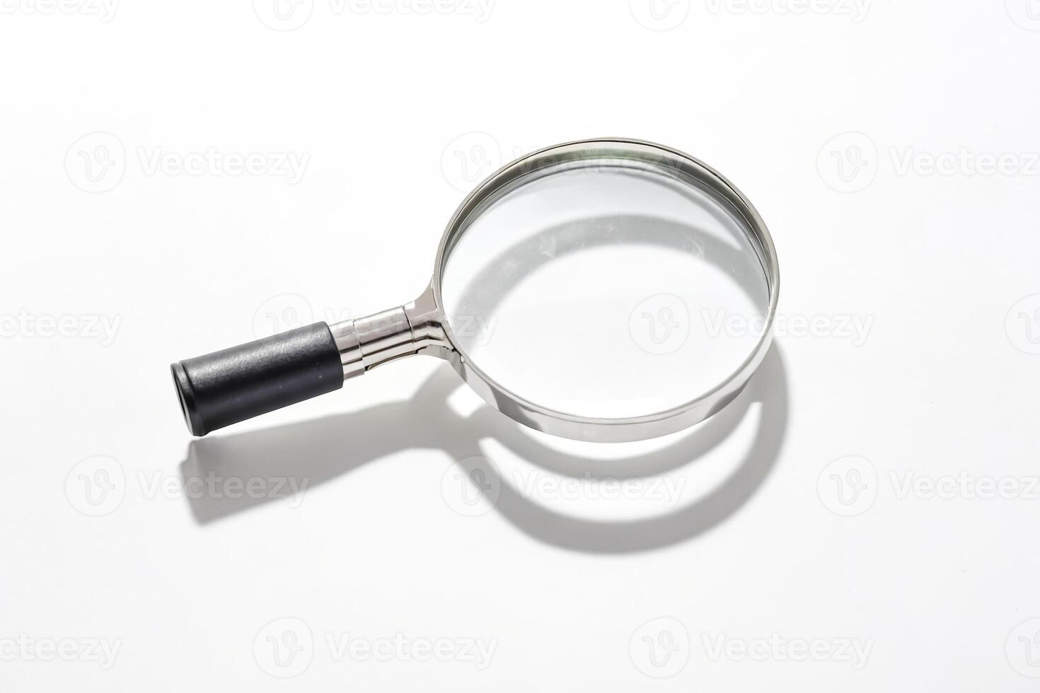 Magnifying Glass on White Background photo