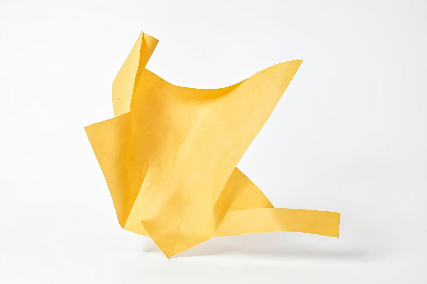 Yellow Paper Abstract photo