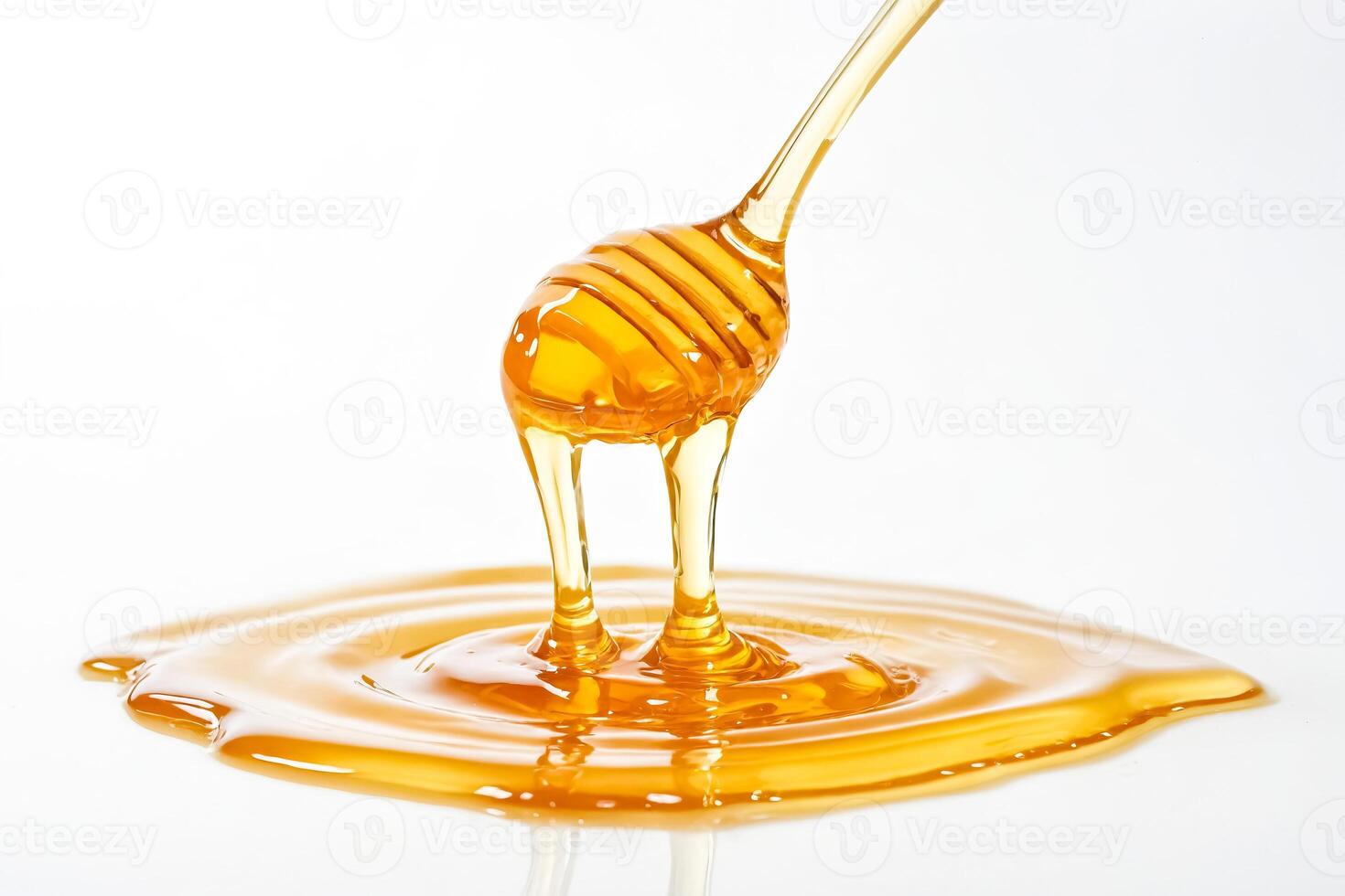 Honey Dripping From Dipper photo