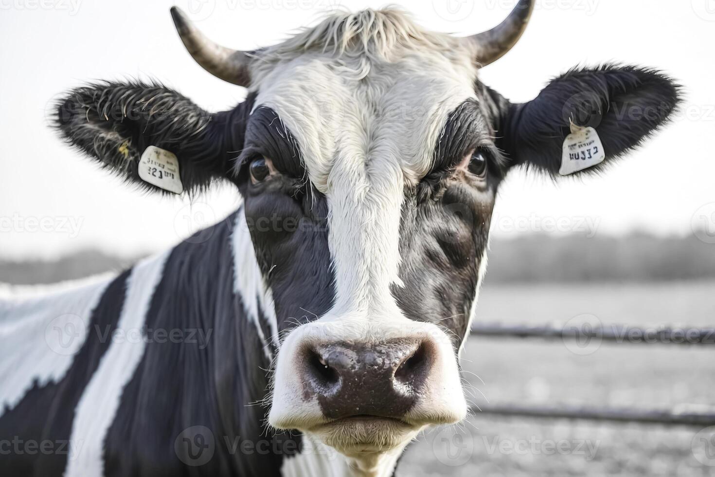 Close-up of a Cow's Face photo