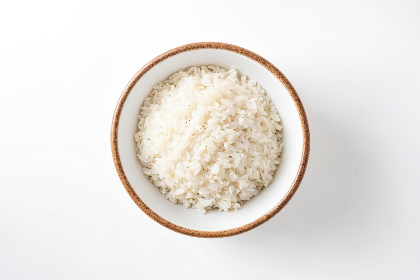 Bowl of White Rice photo