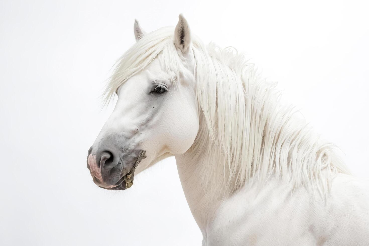 White Horse Portrait photo