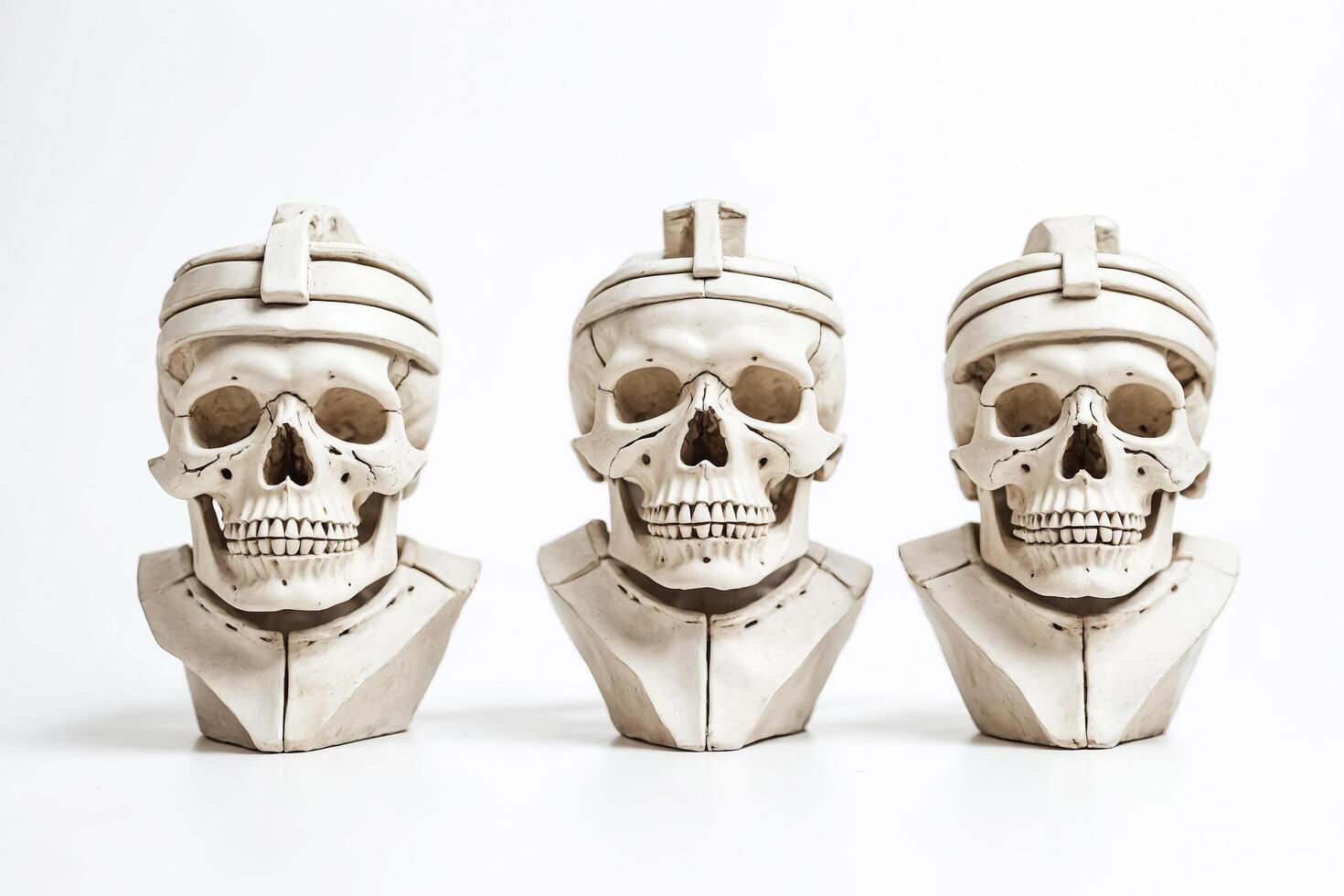 Three Skulls in a Row photo