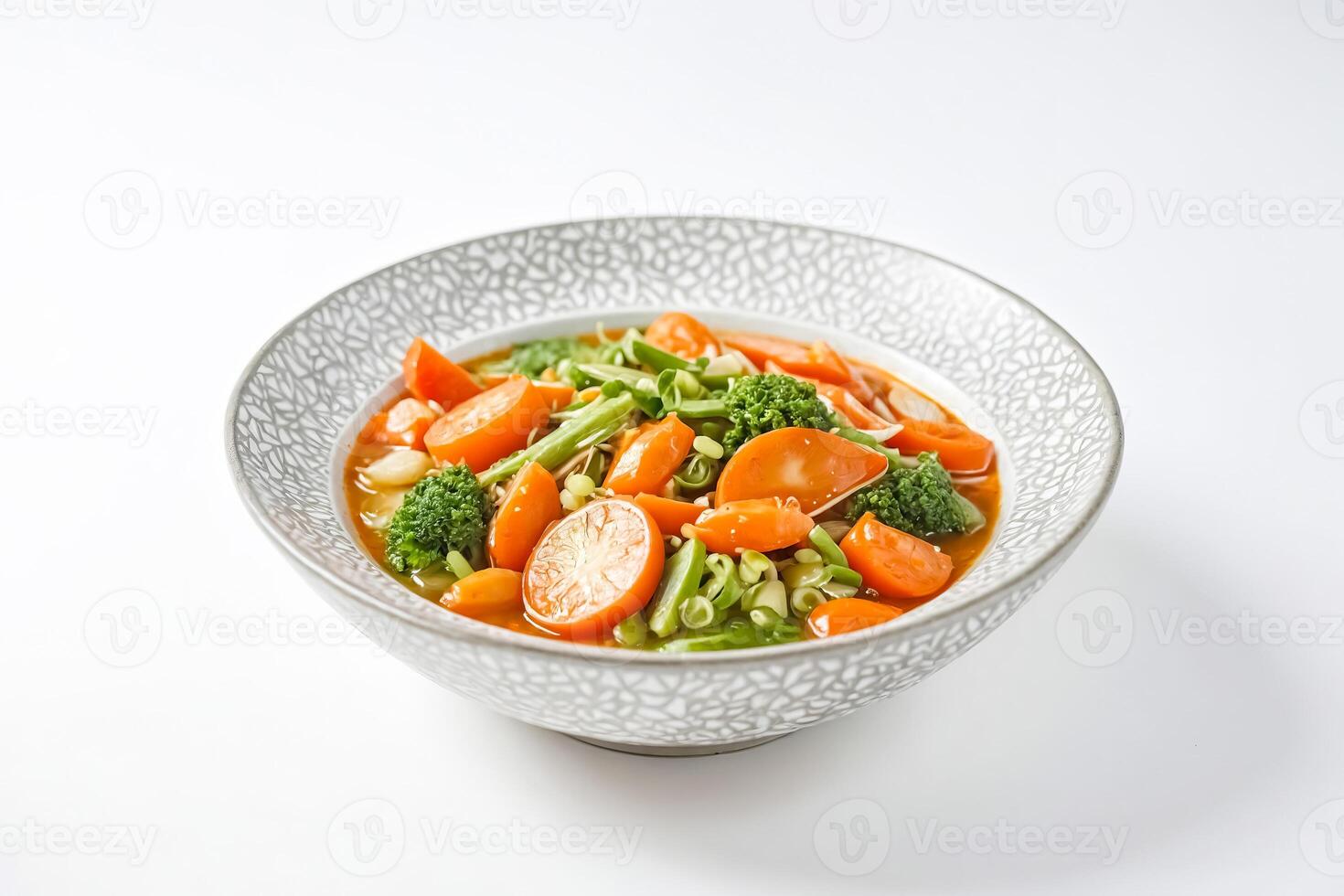 Bowl of Vegetable Soup photo