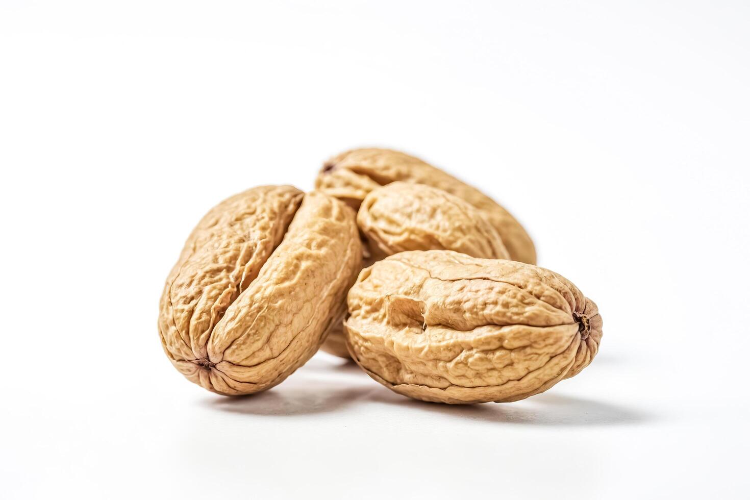 Walnuts on White Background photo