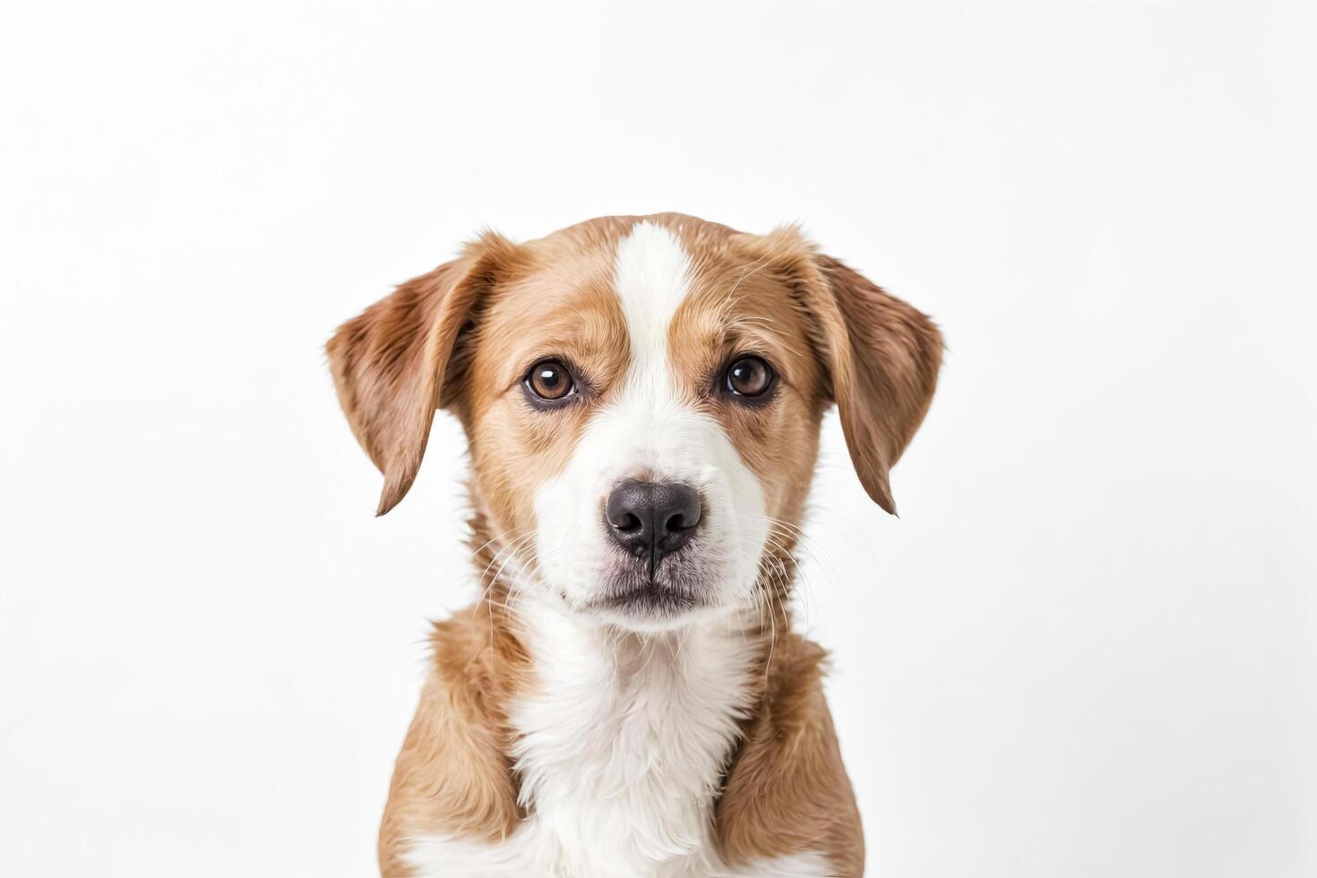 Cute Puppy Looking at the Camera photo