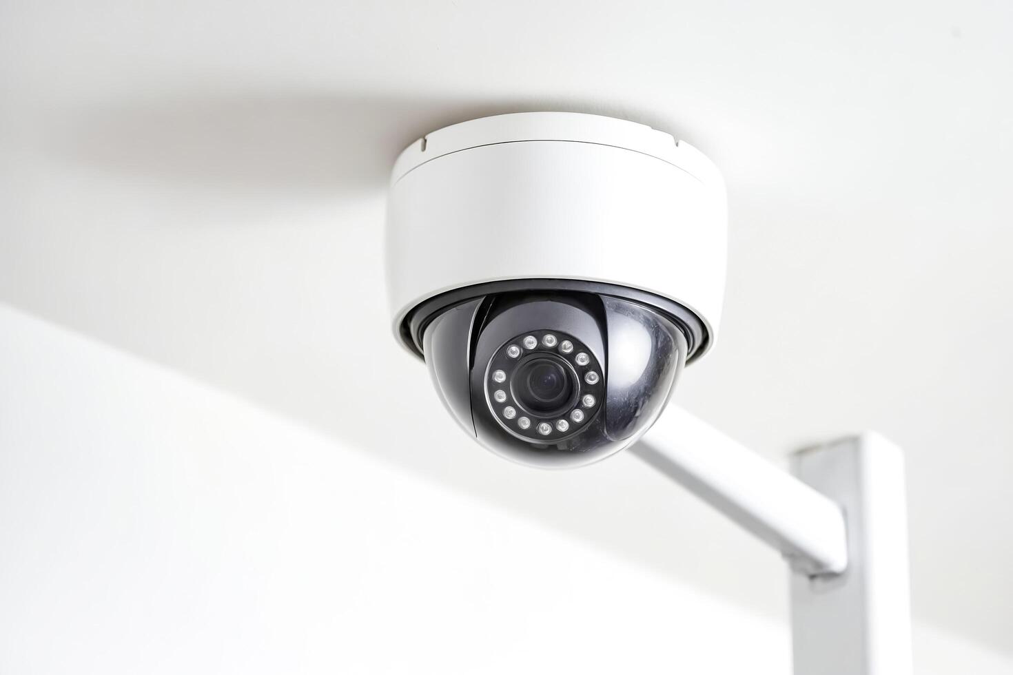 Security Camera Mounted on Ceiling photo