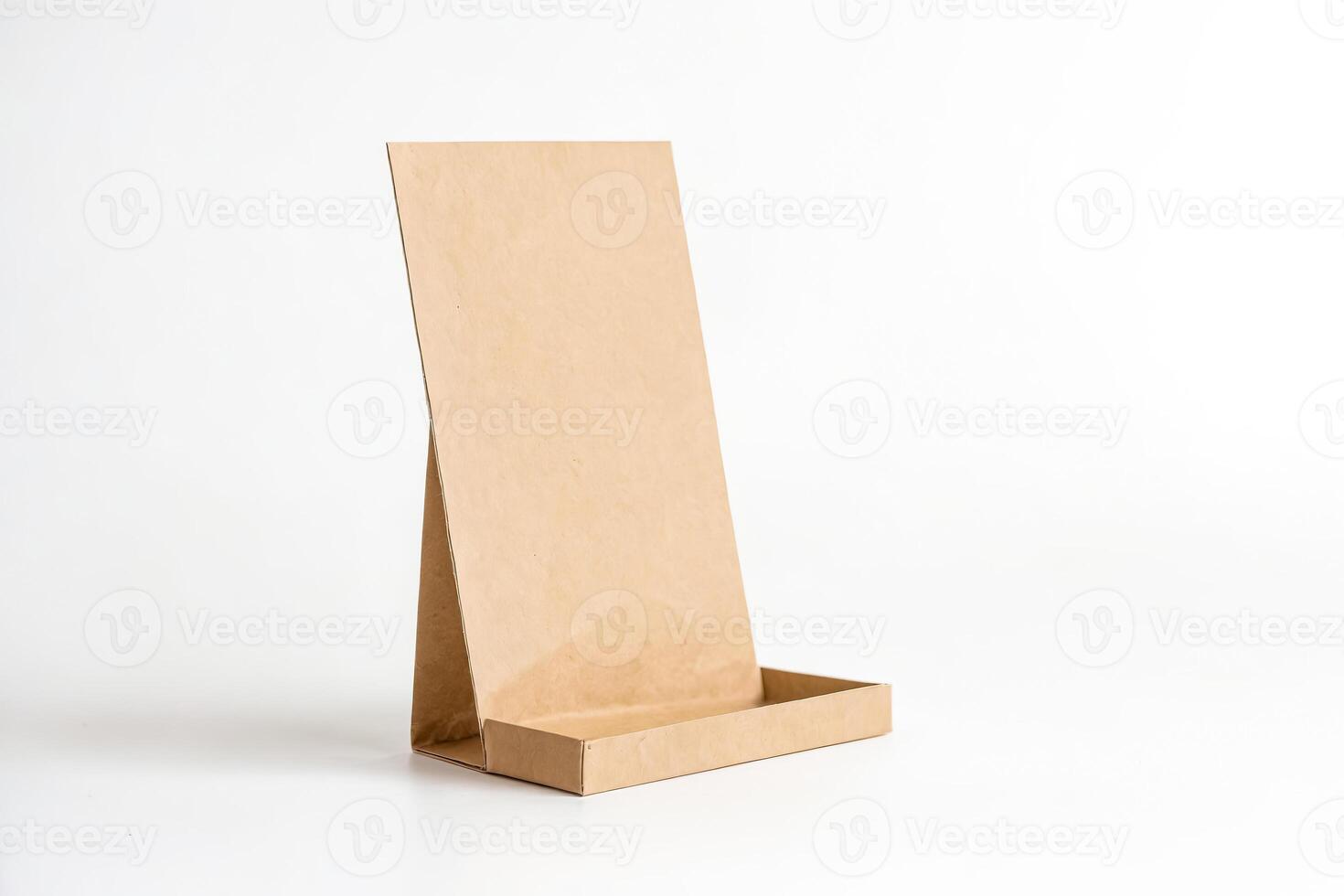 Cardboard Display Stand Mockup photo