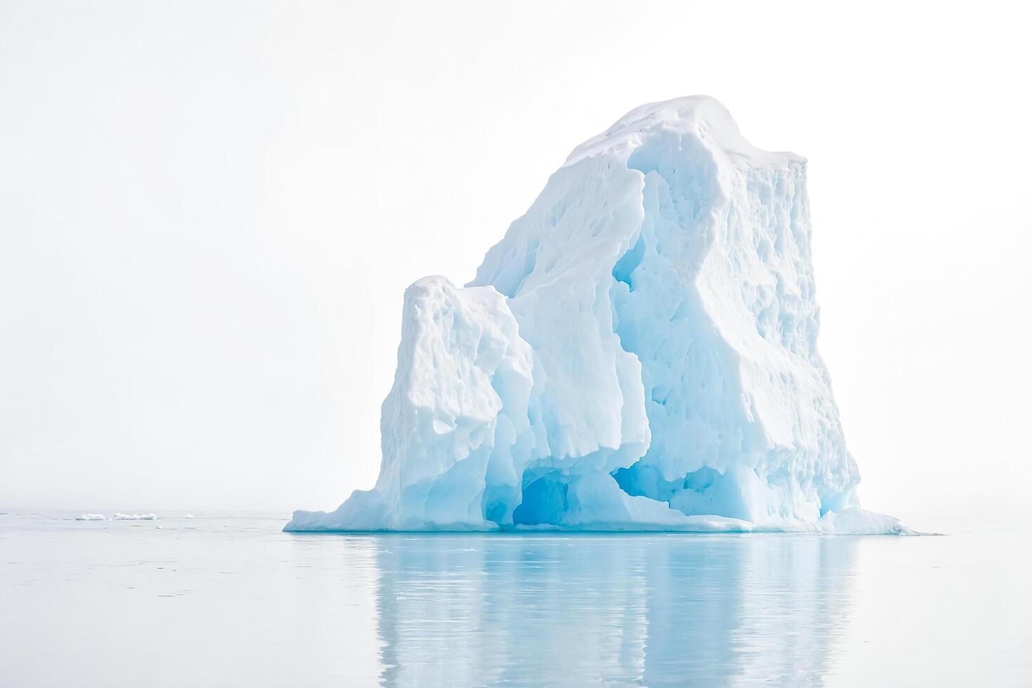 Majestic Iceberg in the Arctic Ocean photo