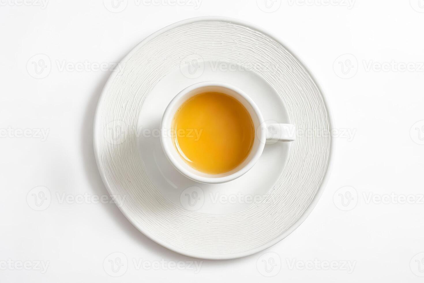 Cup of Tea on White Saucer photo