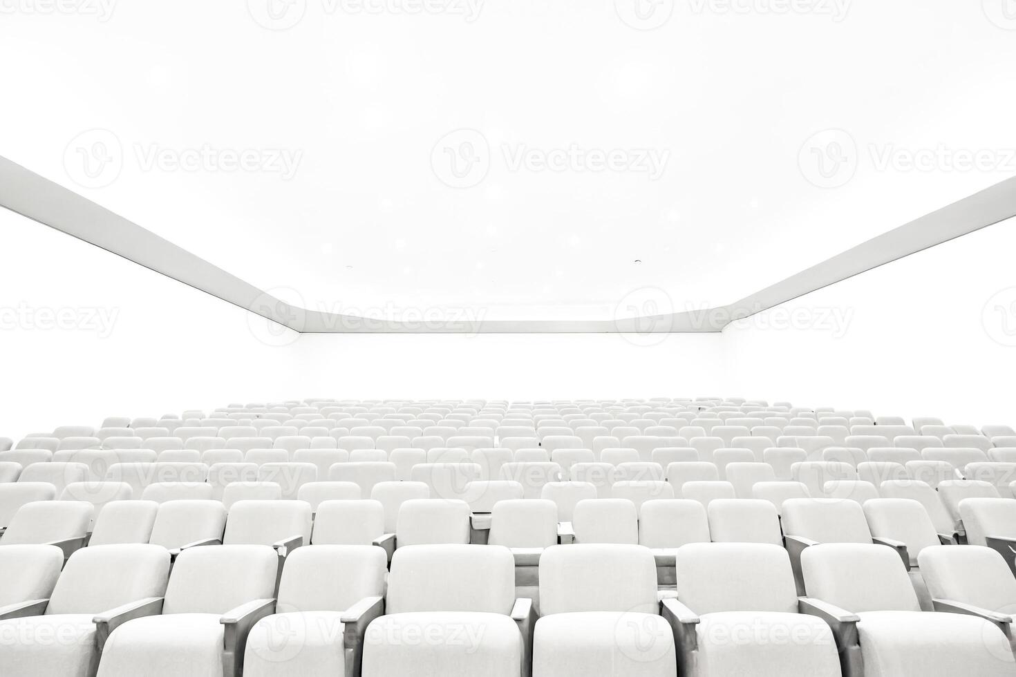White Auditorium Seats photo