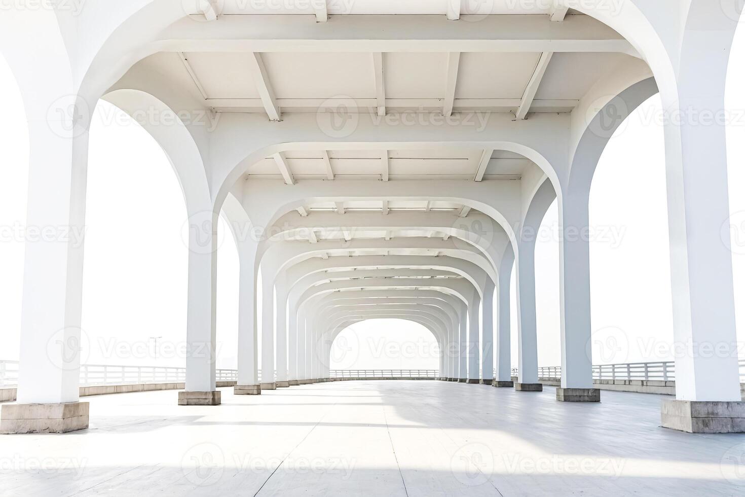 White Archway Structure photo