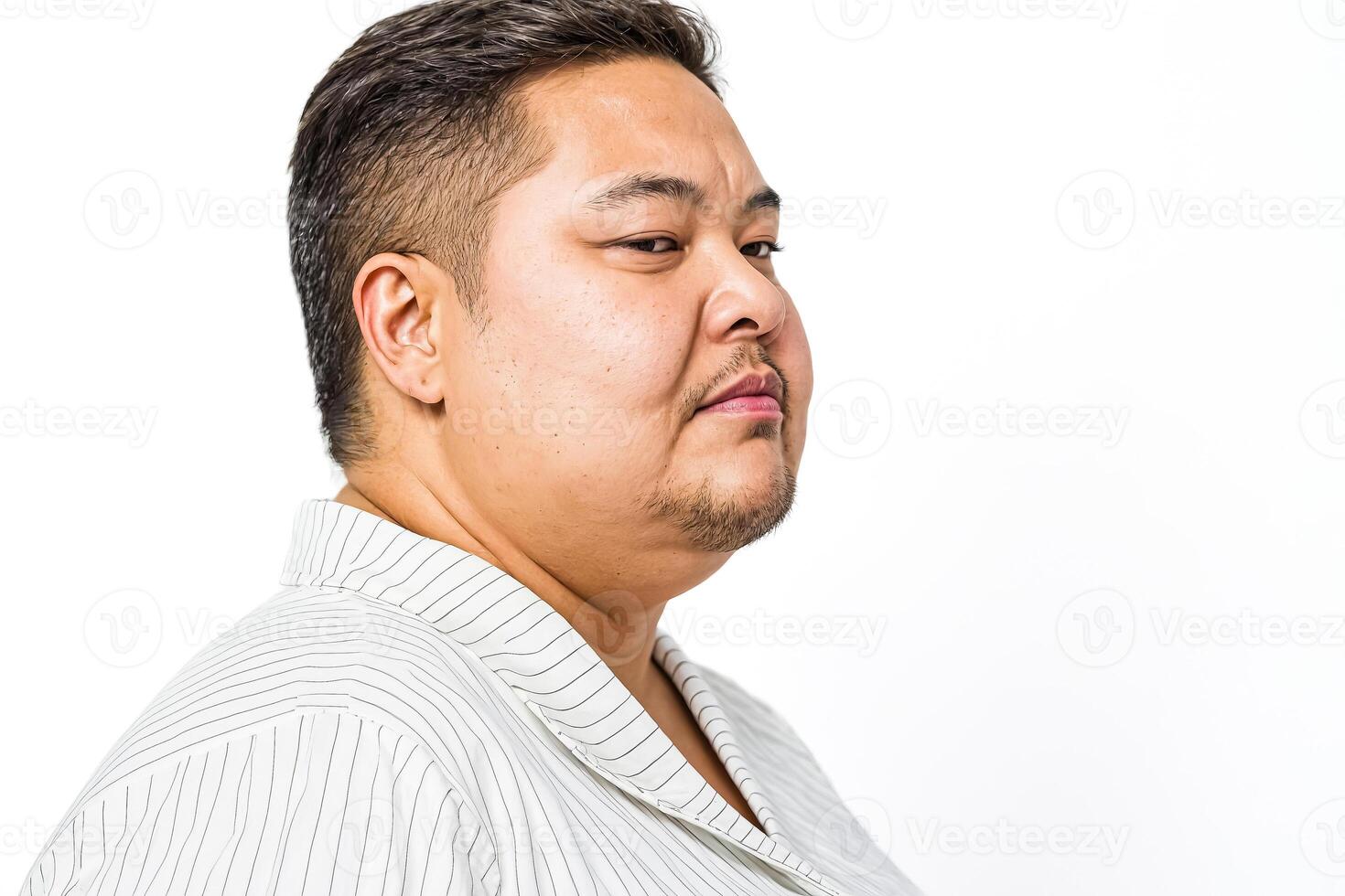 Portrait of a Man Looking Away photo