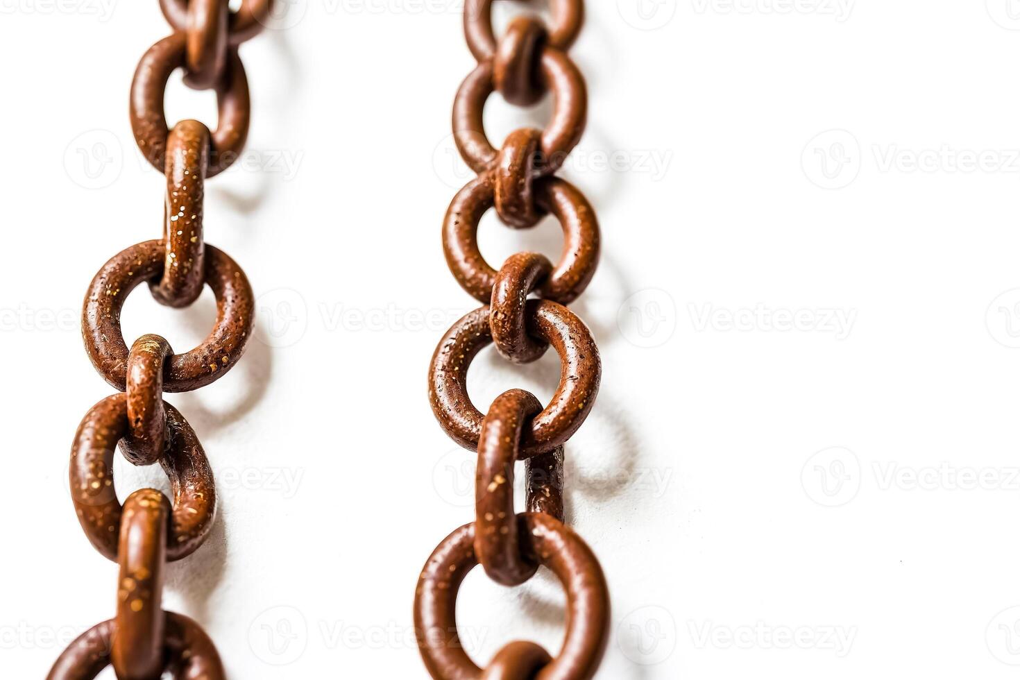 Rusty Chain Closeup photo