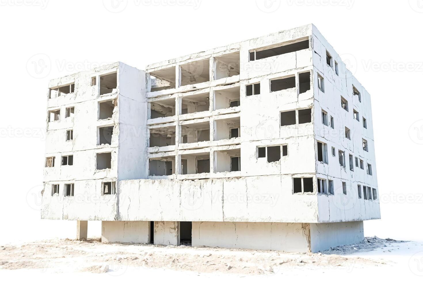 Abandoned Concrete Building photo