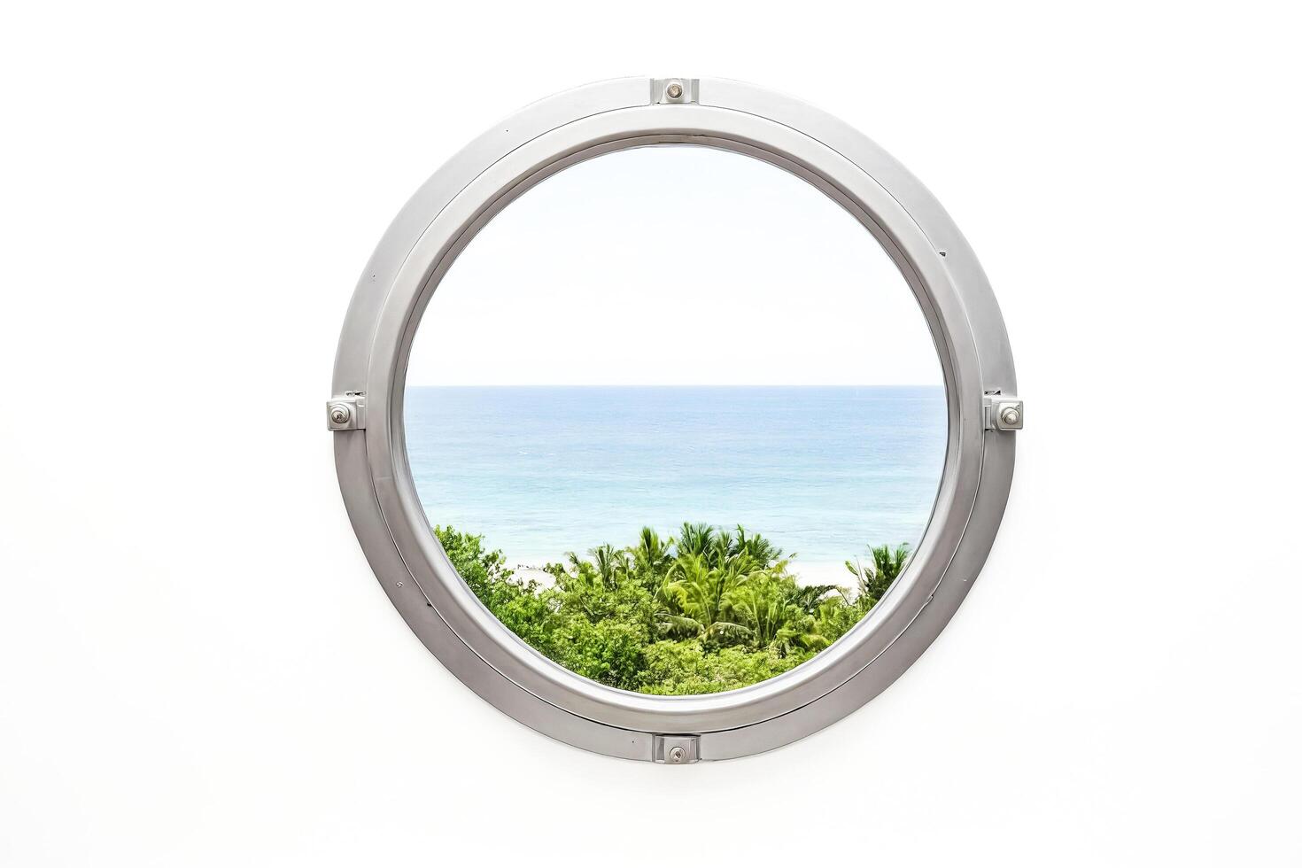 Round Window with Ocean View photo
