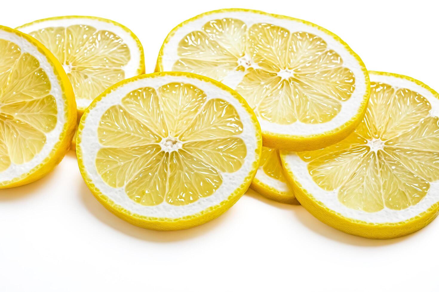 Close-up of Lemon Slices photo