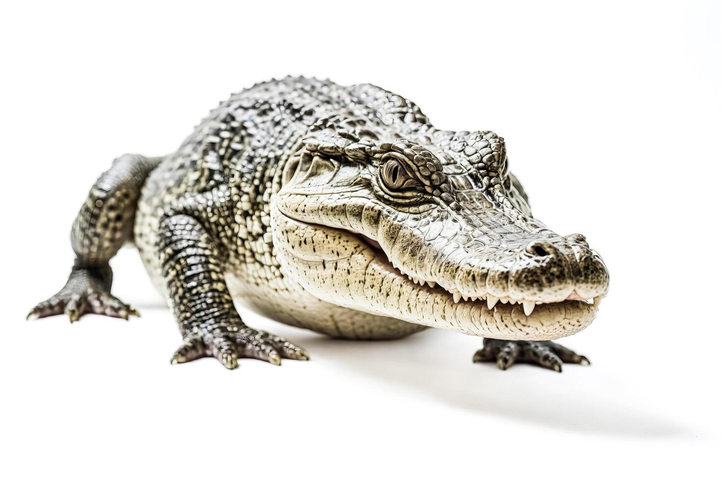 Young Alligator Close Up photo