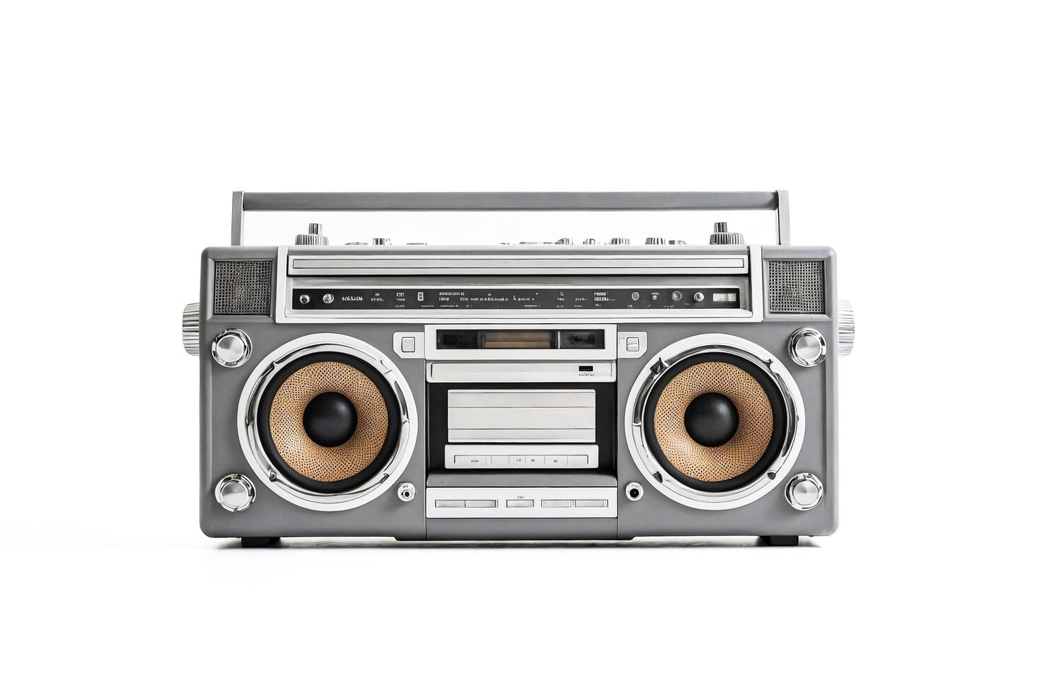Vintage Boombox Stereo System photo