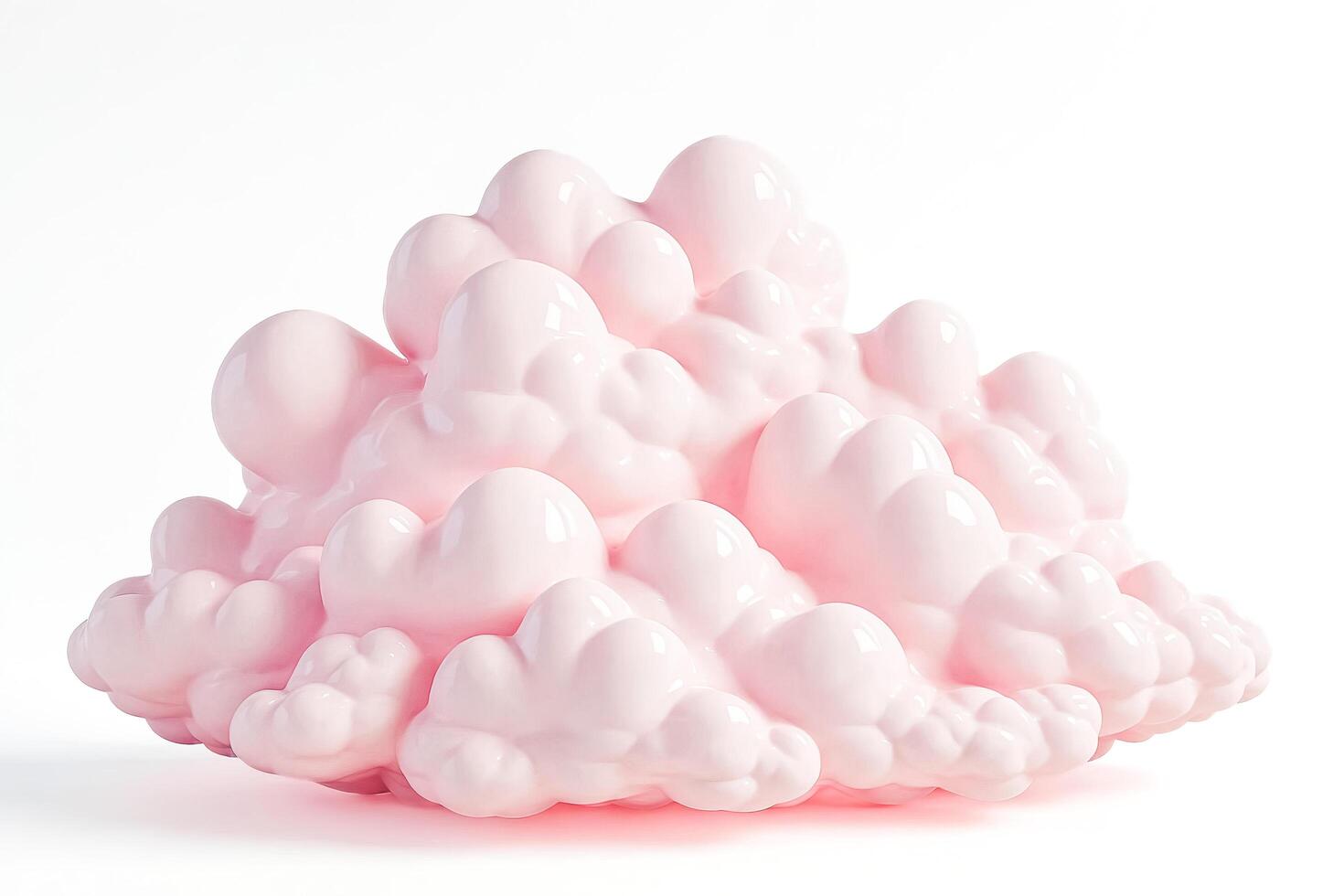 Pink Cloud Sculpture photo