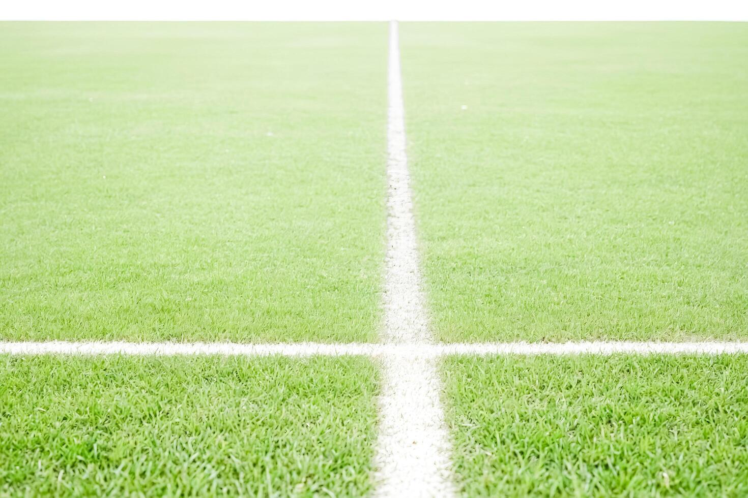 White Lines on a Green Field photo
