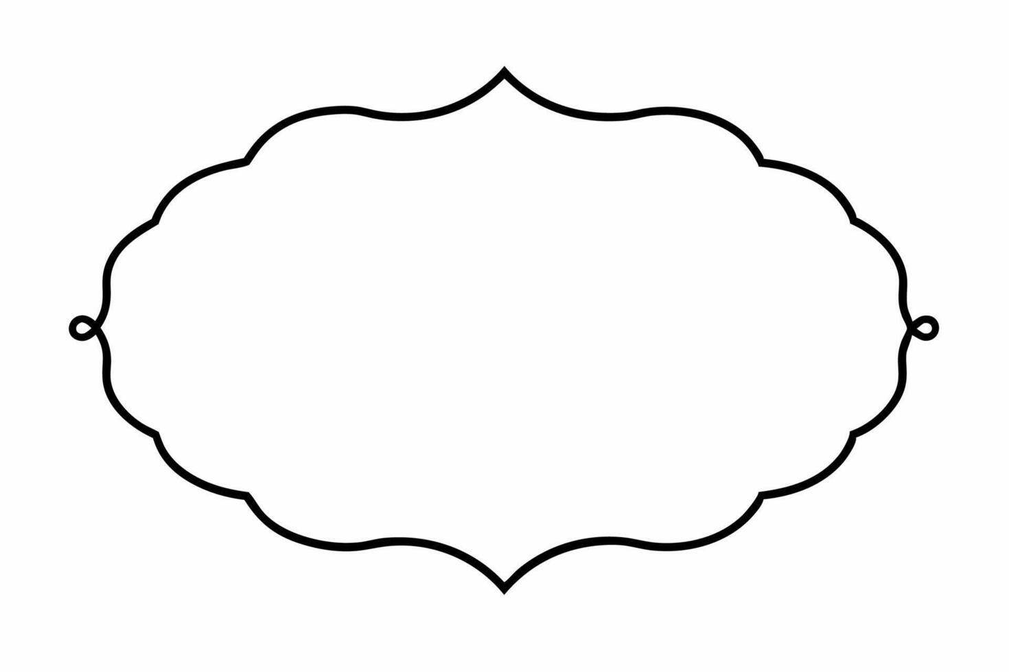 Elegant Frame Design with White Background, Illustration, Cartoons, Clipart, Line Art, Elegant frame design with white background, perfect for illustrations, cartoons, clipart, and line art vector