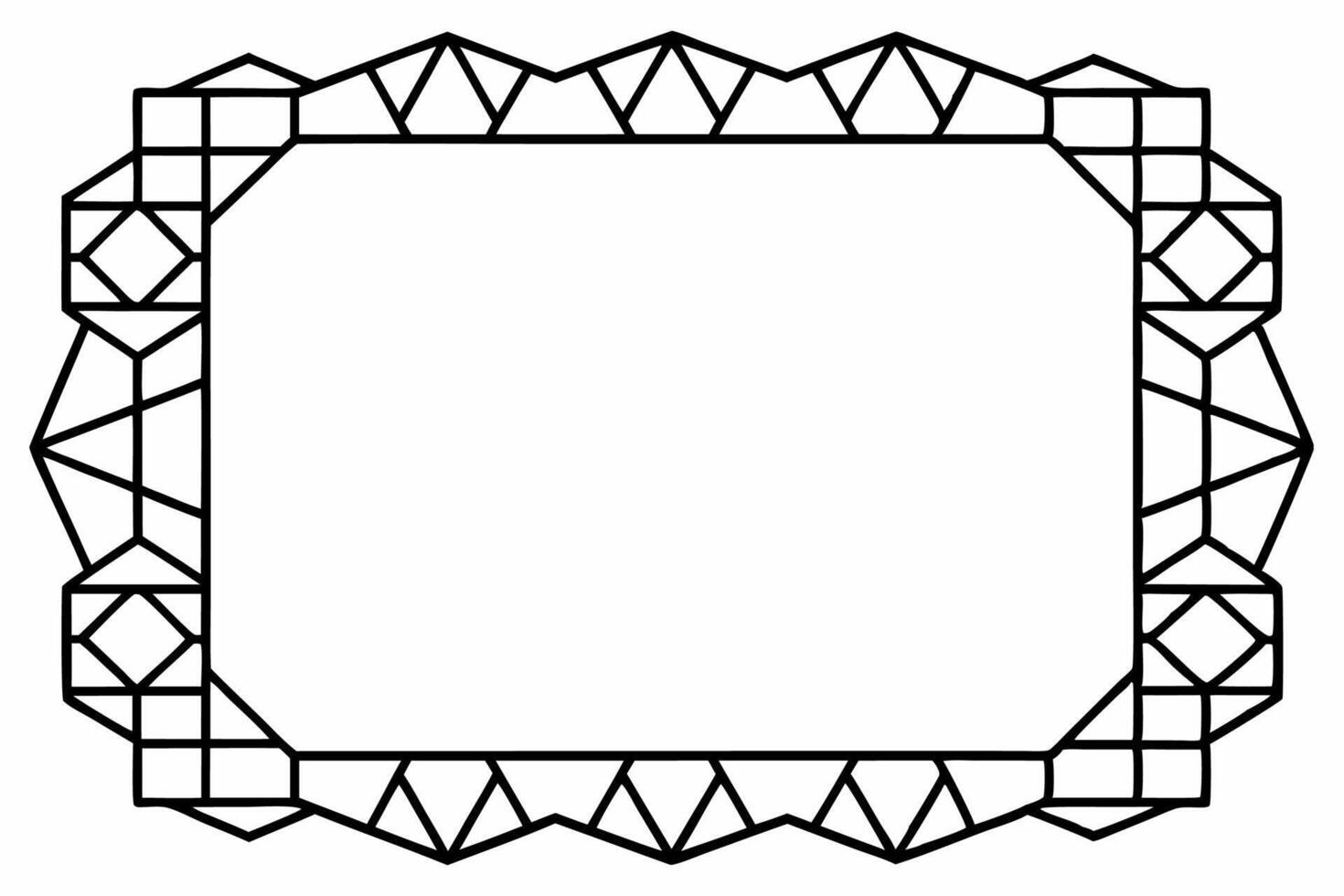 Elegant Frame Design with White Background, Illustration, Cartoons, Clipart, Line Art, Elegant frame design with white background, perfect for illustrations, cartoons, clipart, and line art vector