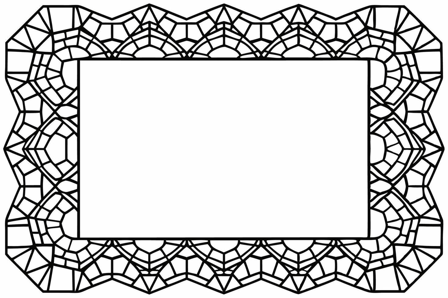 Elegant Frame Design with White Background, Illustration, Cartoons, Clipart, Line Art, Elegant frame design with white background, perfect for illustrations, cartoons, clipart, and line art vector