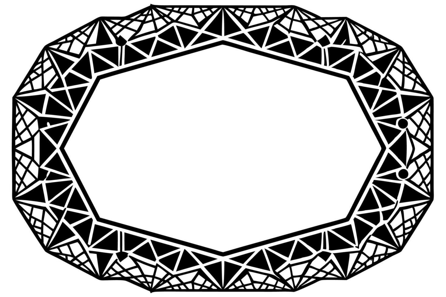 Elegant Frame Design with White Background, Illustration, Cartoons, Clipart, Line Art, Elegant frame design with white background, perfect for illustrations, cartoons, clipart, and line art vector
