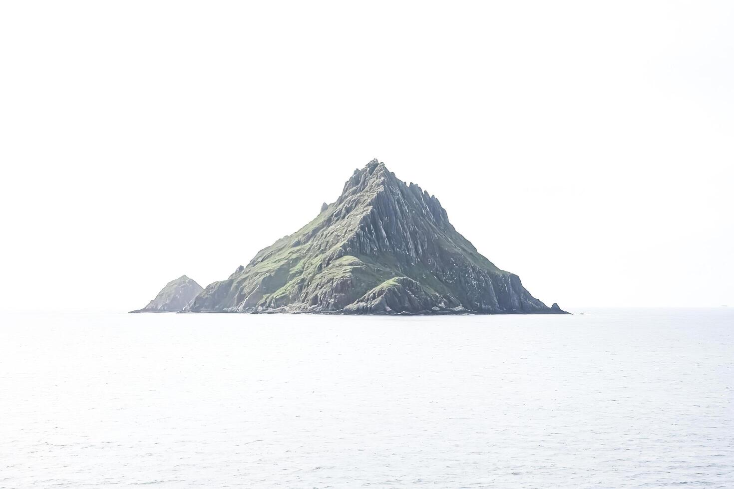 Solitary Island in a Vast Ocean photo