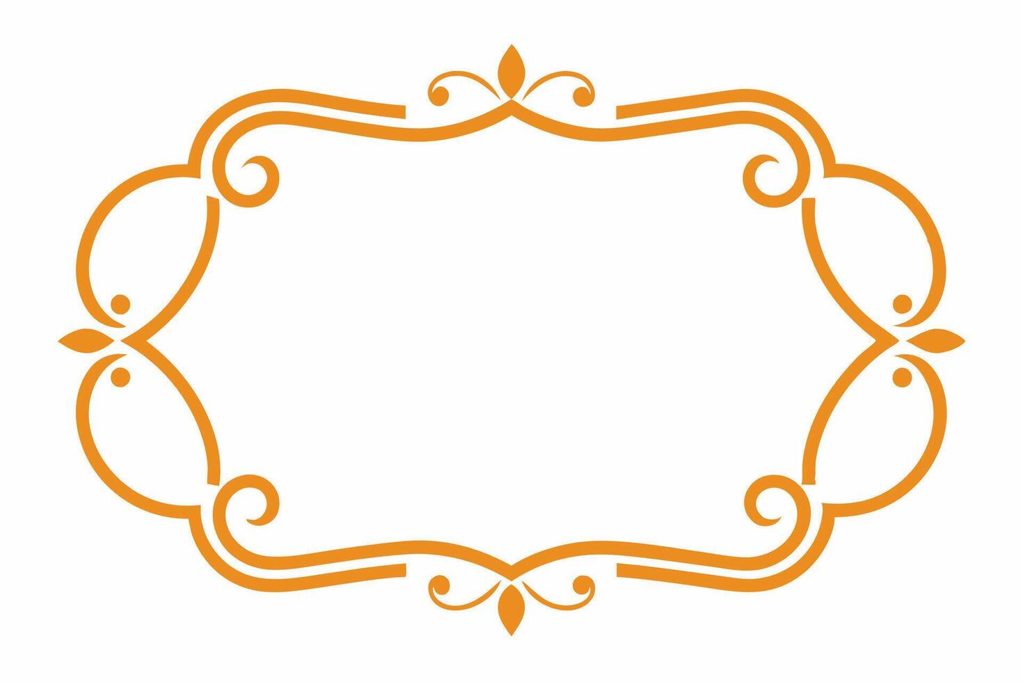 Elegant Frame Design with White Background, Illustration, Cartoons, Clipart, Line Art, Elegant frame design with white background, perfect for illustrations, cartoons, clipart, and line art vector