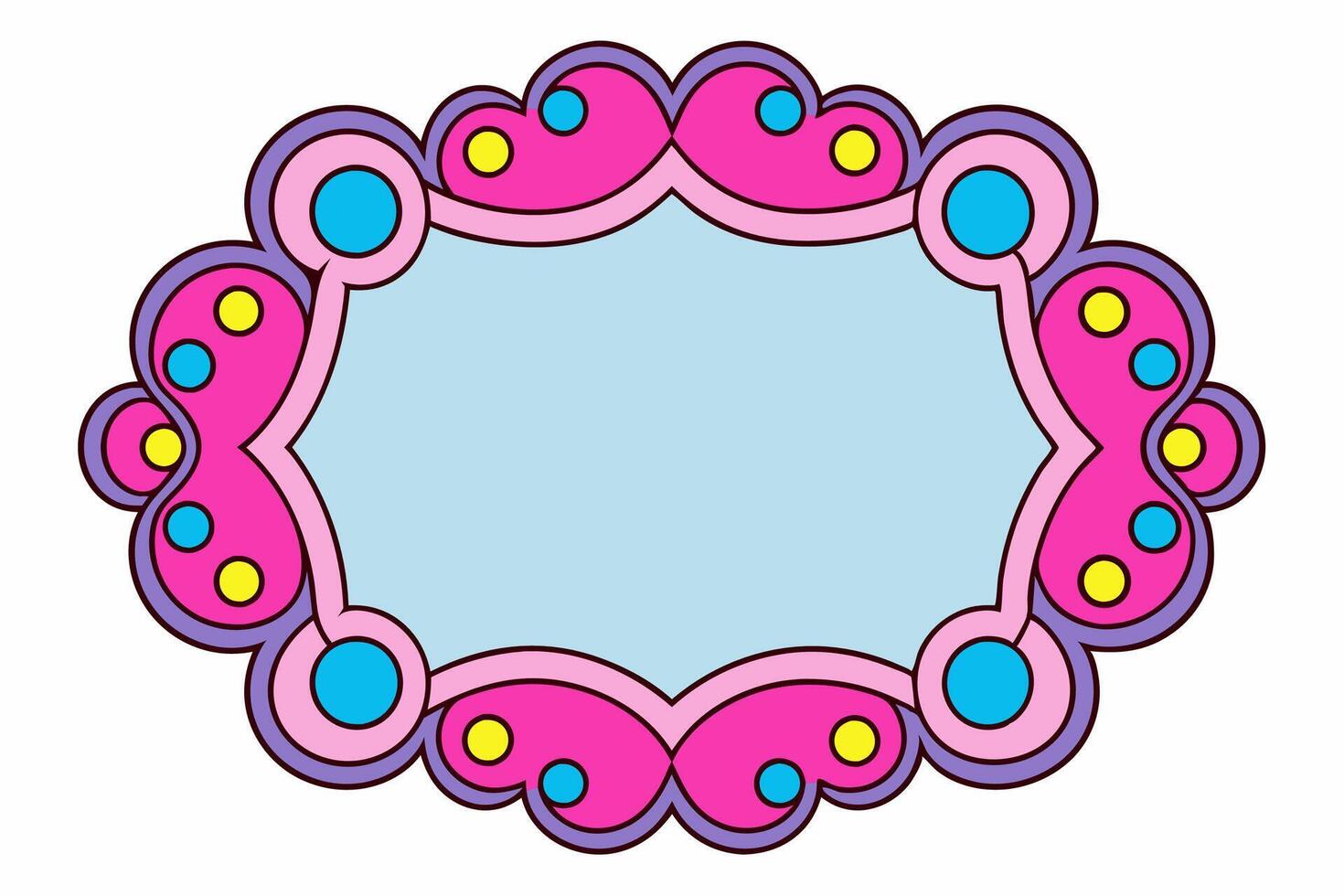Elegant Frame Design with White Background, Illustration, Cartoons, Clipart, Line Art, Elegant frame design with white background, perfect for illustrations, cartoons, clipart, and line art vector