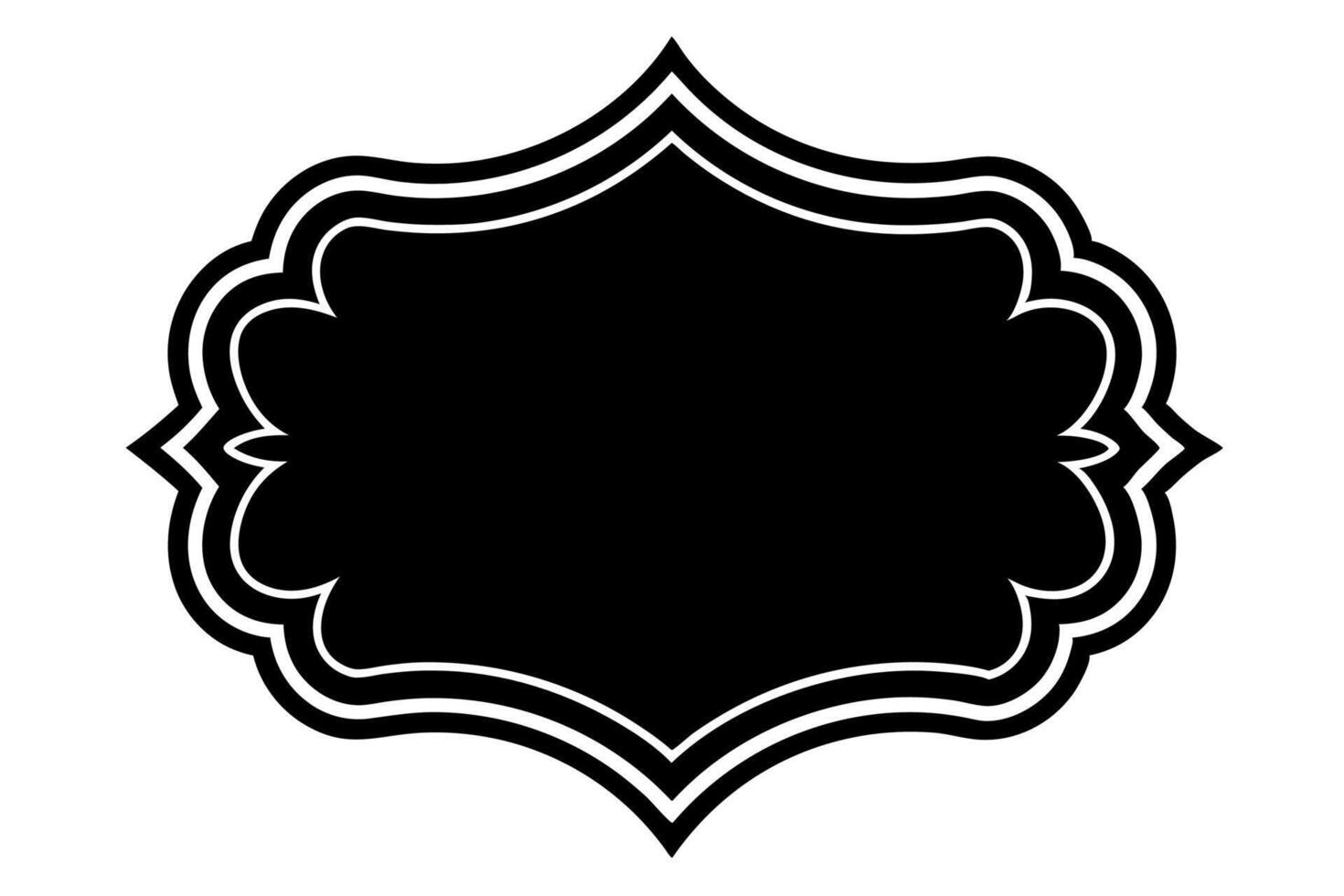 Elegant Frame Design with White Background, Illustration, Cartoons, Clipart, Line Art, Elegant frame design with white background, perfect for illustrations, cartoons, clipart, and line art vector