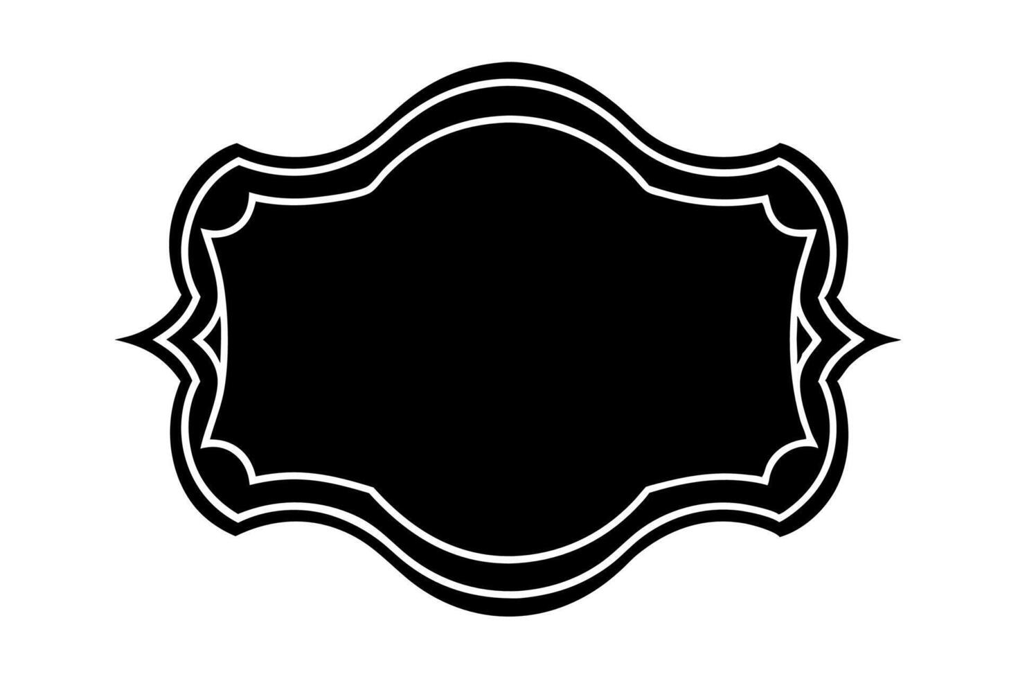 Elegant Frame Design with White Background, Illustration, Cartoons, Clipart, Line Art, Elegant frame design with white background, perfect for illustrations, cartoons, clipart, and line art vector