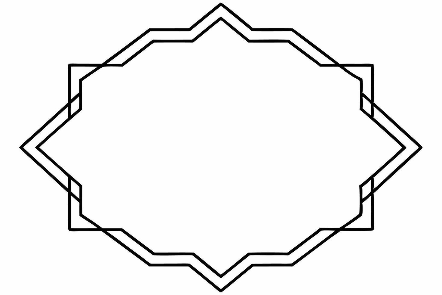 Elegant Frame Design with White Background, Illustration, Cartoons, Clipart, Line Art, Elegant frame design with white background, perfect for illustrations, cartoons, clipart, and line art vector