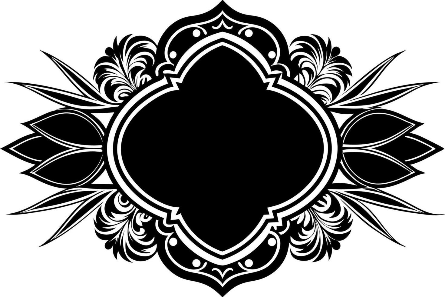 Elegant Frame Design with White Background, Illustration, Cartoons, Clipart, Line Art, Elegant frame design with white background, perfect for illustrations, cartoons, clipart, and line art vector