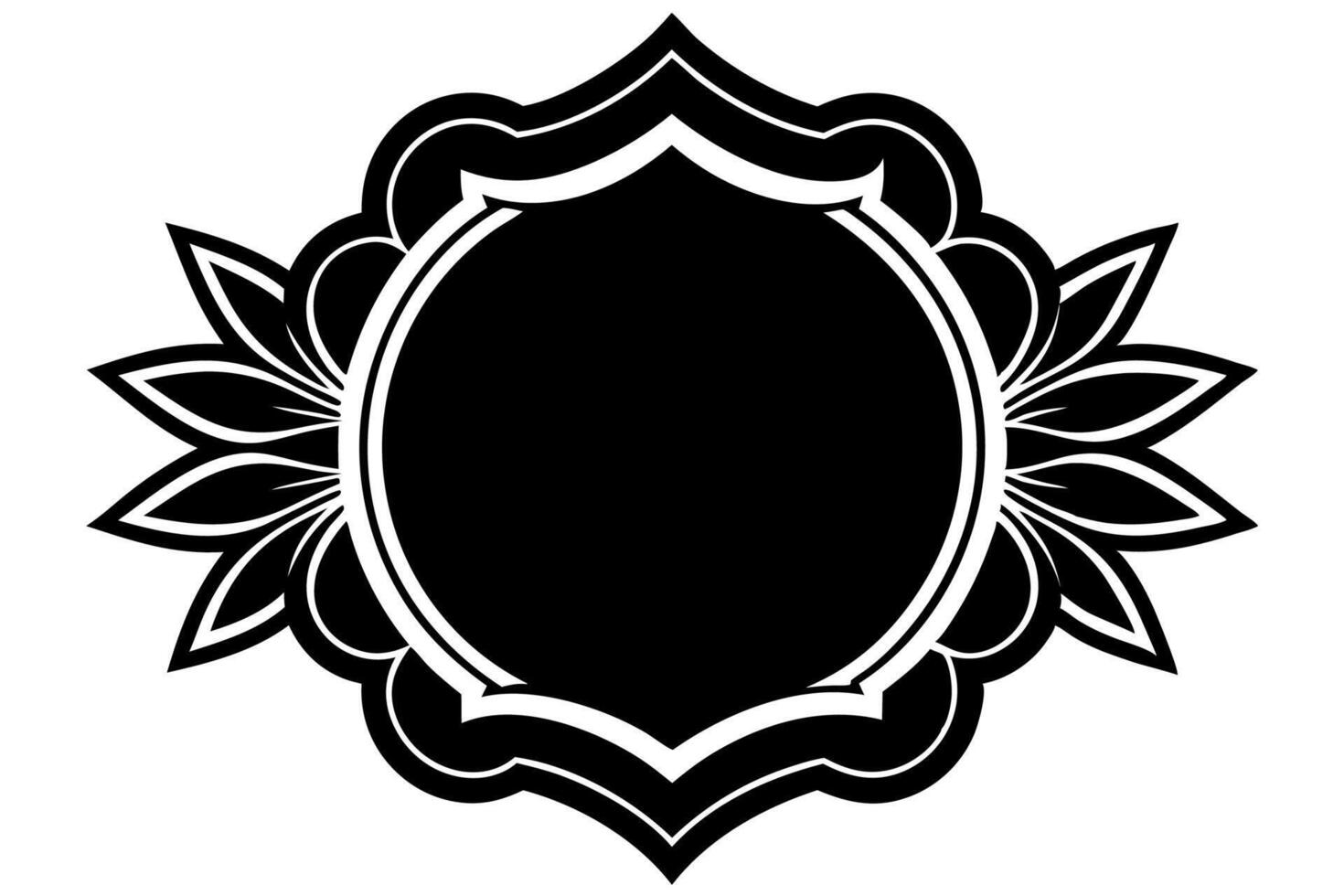 Elegant Frame Design with White Background, Illustration, Cartoons, Clipart, Line Art, Elegant frame design with white background, perfect for illustrations, cartoons, clipart, and line art vector