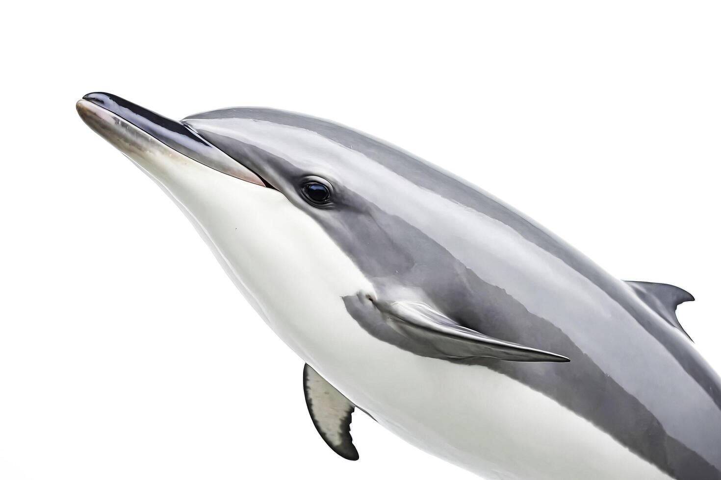Close-up of a dolphin's eye photo