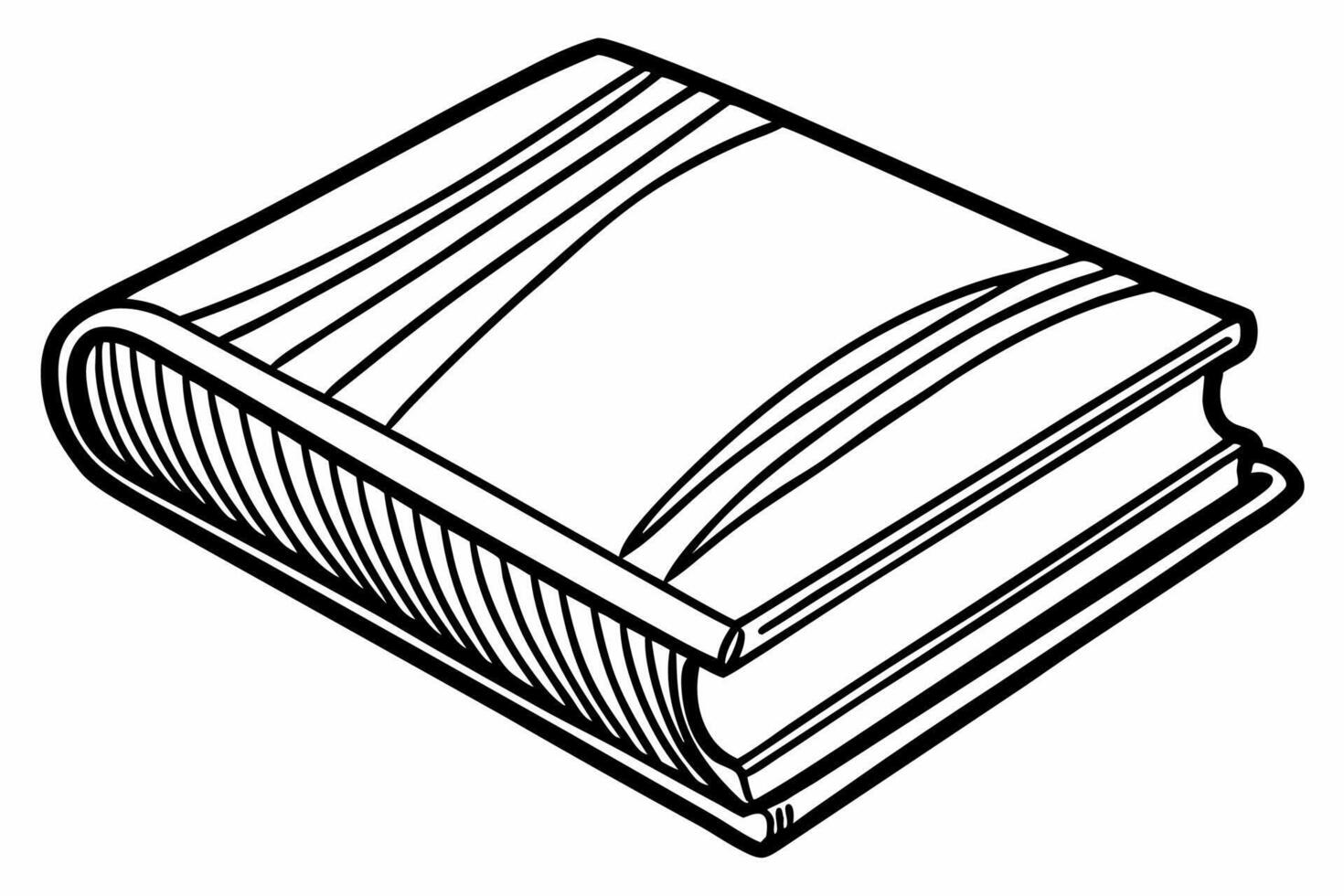 Book Illustration Cartoons, Clipart, Line Art Design on White Background, Book illustration in cartoon, clipart, and line art styles on a white background vector