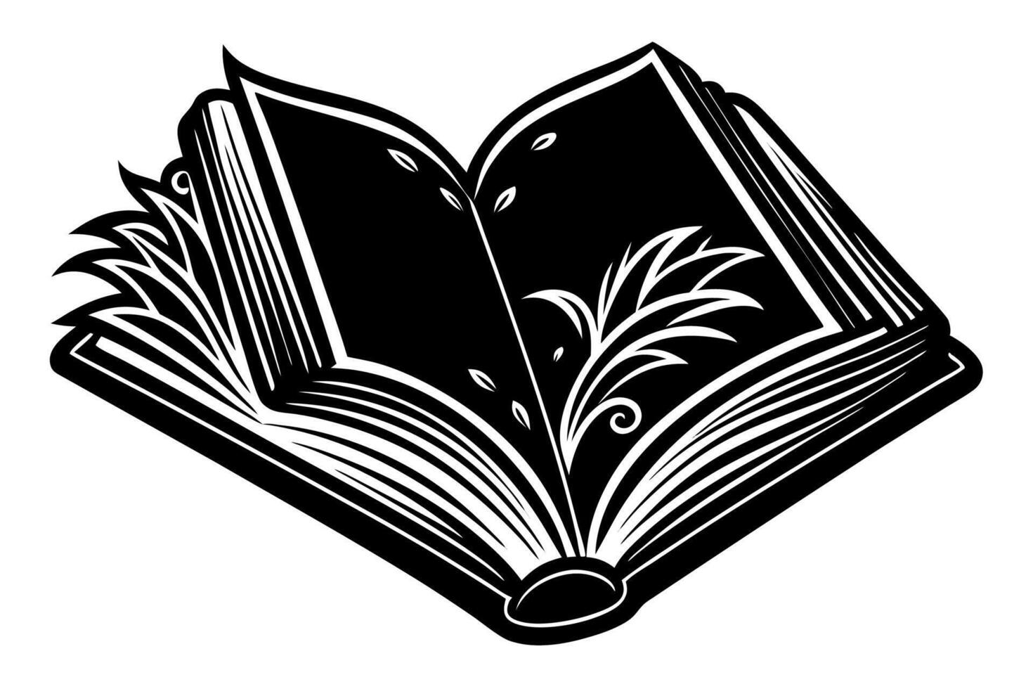Book Illustration Cartoons, Clipart, Line Art Design on White Background, Book illustration in cartoon, clipart, and line art styles on a white background vector