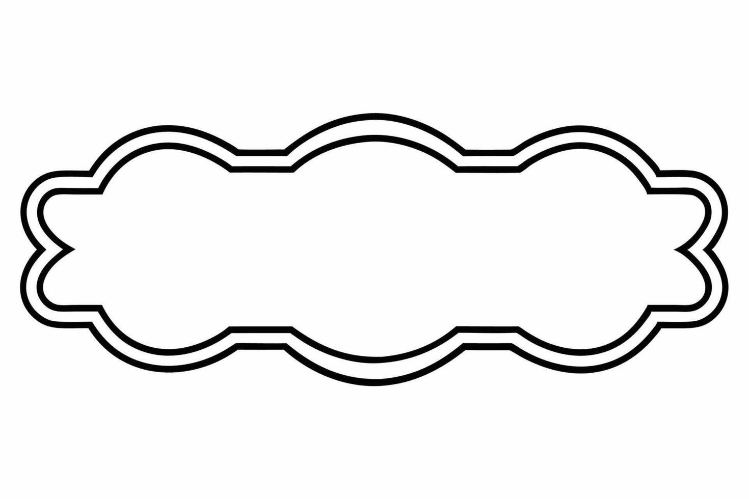 Border with White Background Illustration, Cartoons, Clipart, Line Art Design, Border with white background perfect for illustrations, cartoons, clipart, and line art design vector